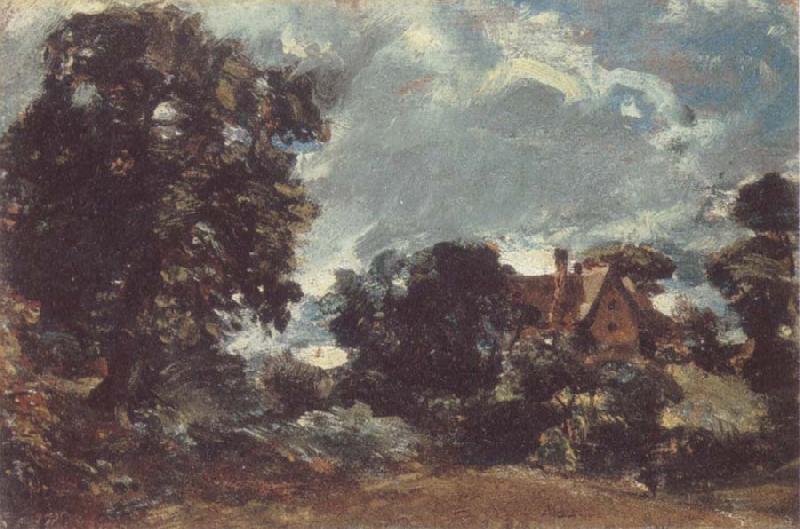 John Constable Church Farm Germany oil painting art